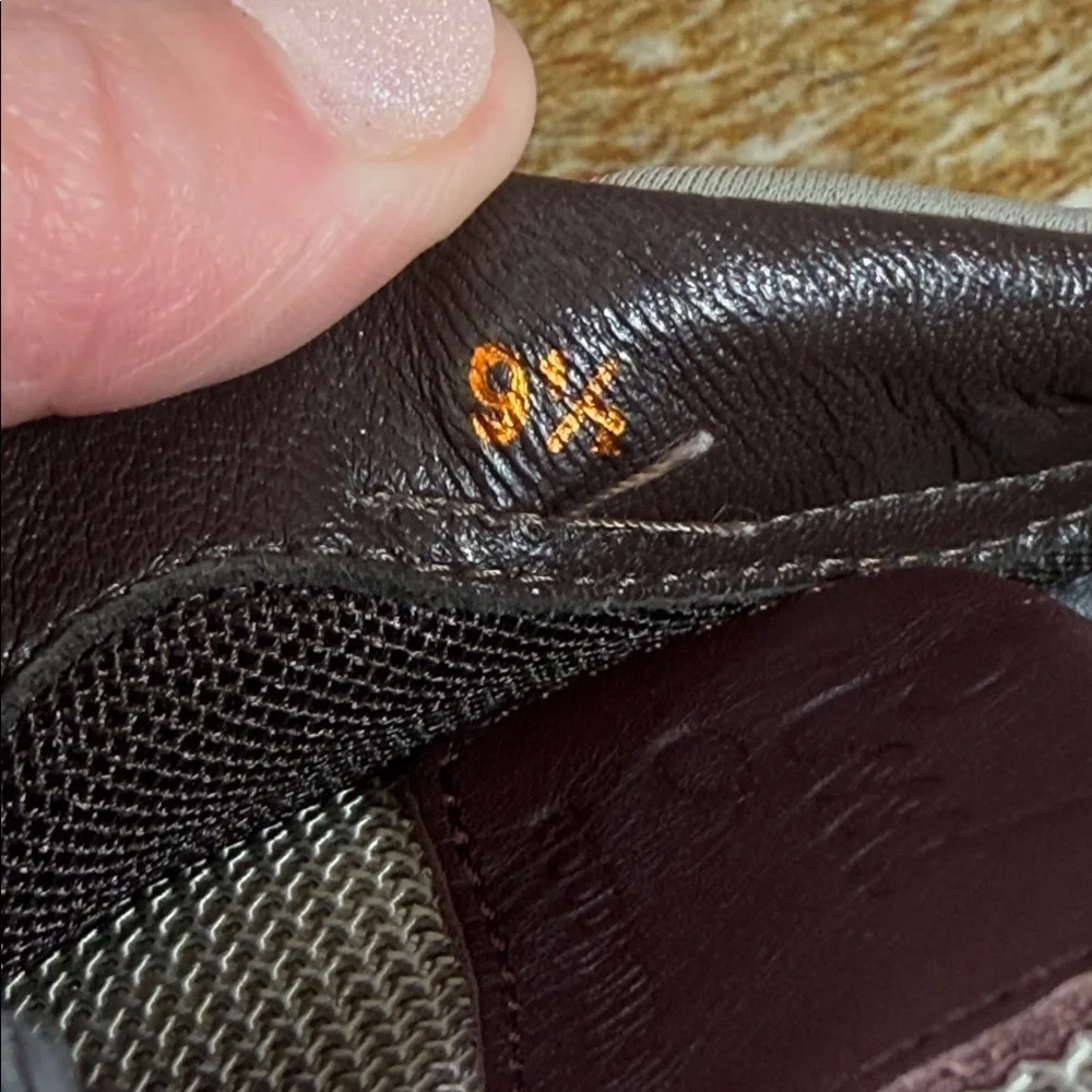 GOODMAN Sneakers EUC Men Brown Suede Leather Low Top Casual Laces Sz 9.5 Kicks - Picture 8 of 10